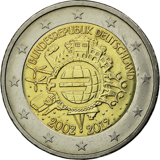 ALEMANIA - REPÚBLICA FEDERAL

2 euros

Monedas en euros
