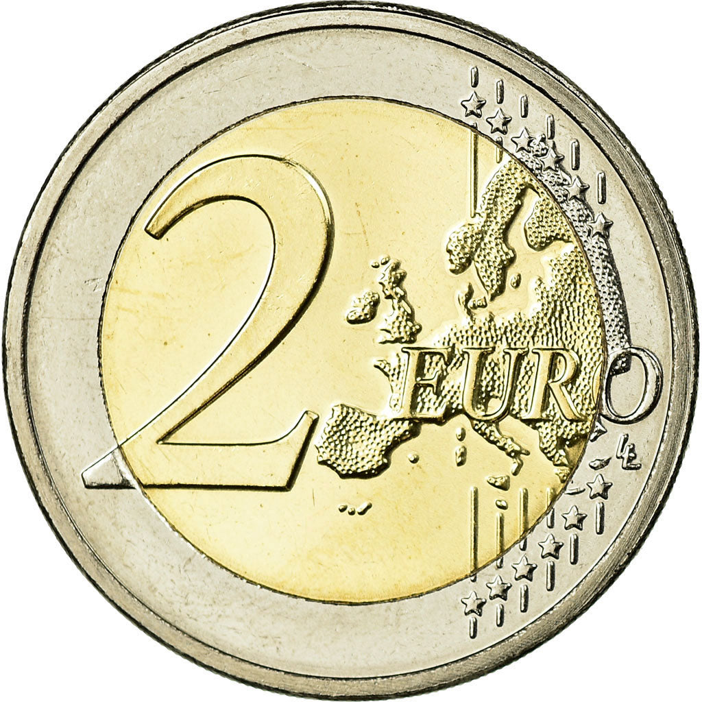 Luxemburgo, 
  
  2 euros, 
  
  15º aniversario del coronamiento del gran duque Enrique