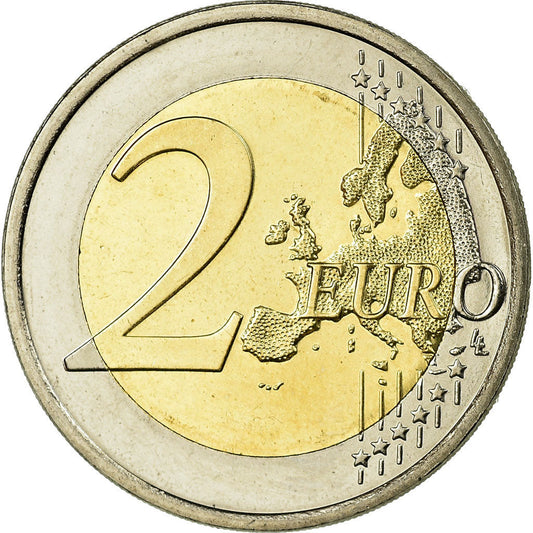 Finlandia, 

2 euros, 

100.º aniversario del nacimiento