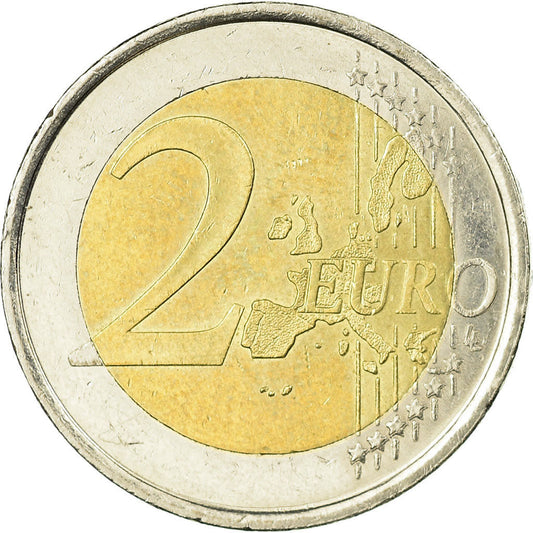 España, 

2 euros, 

2001