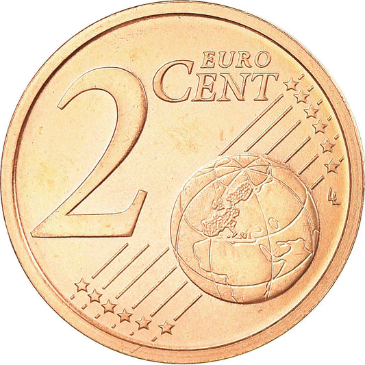Vaticano, 

2 céntimos de euro, 

2004