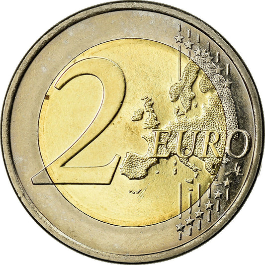 Finlandia, 
  
  2 euros, 
  
  emisión de la monnaie