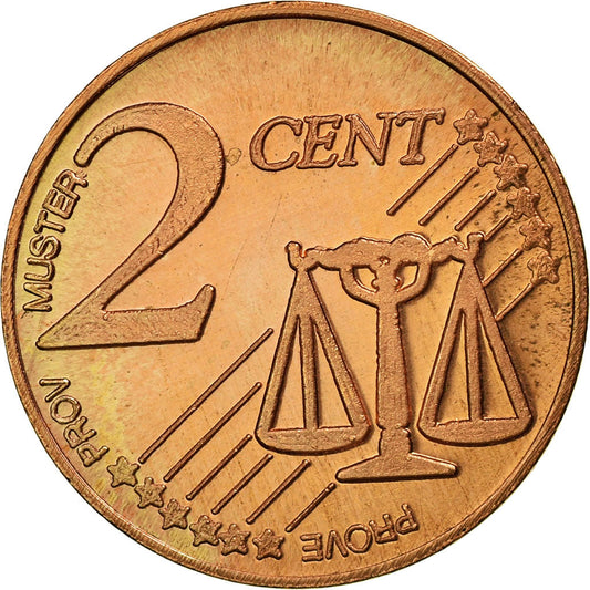 Gran Bretaña, 

2 céntimos de euro, 

2004