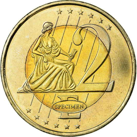 Dinamarca, 

2 euros, 

2003