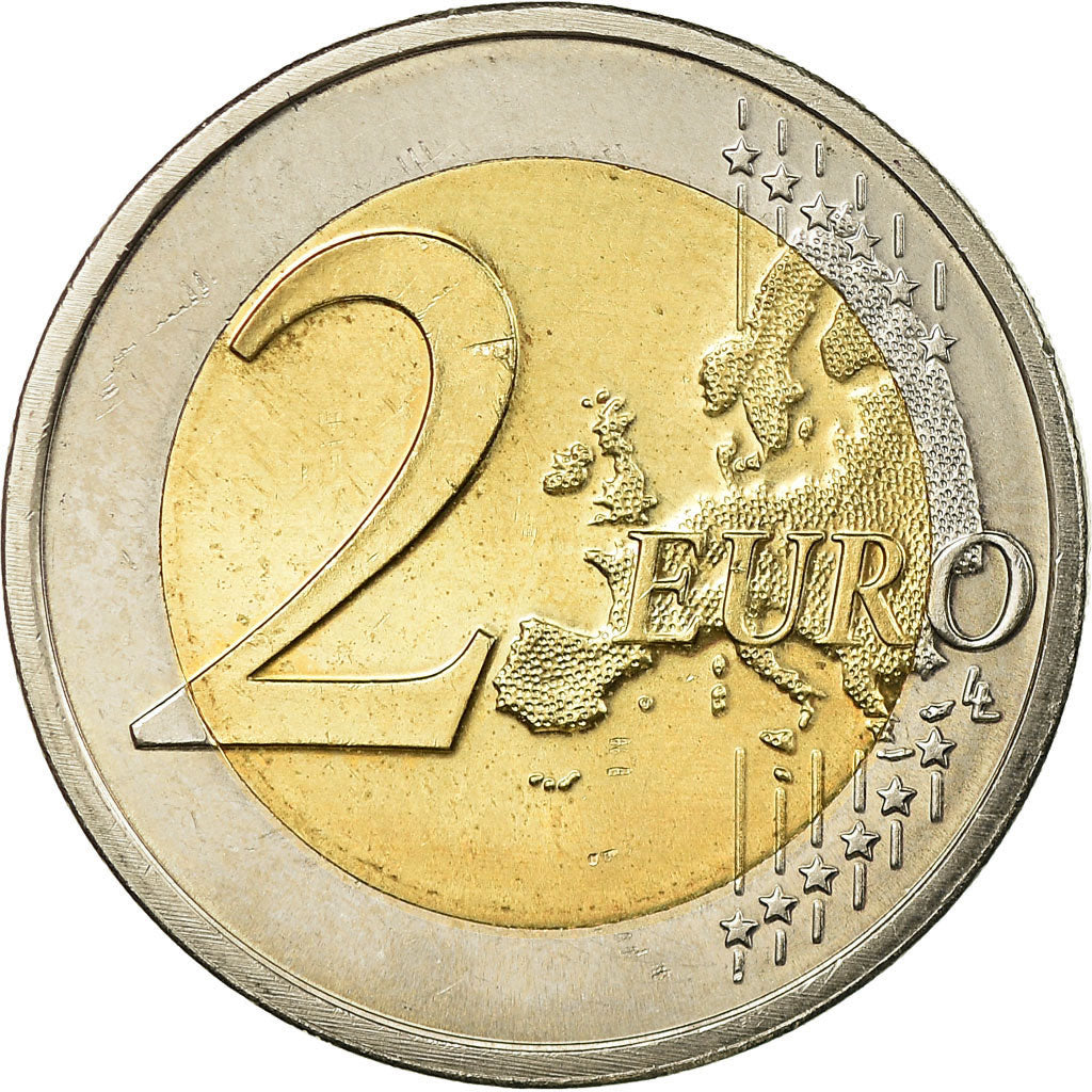 Eslovenia, 
  
  2 euros, 
  
  500 aniversario del nacimiento de primoz tubar