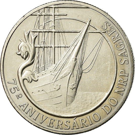 Portugal, 
  
  2-1/2 euros, 
  
  navire ecole sagres