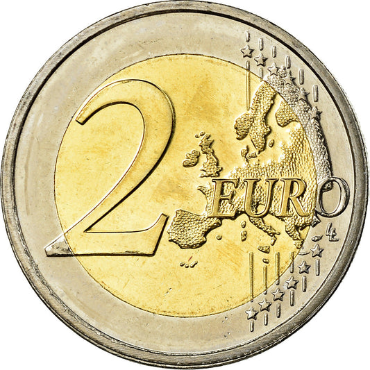 Luxemburgo, 
  
  2 euros, 
  
  EMÚ