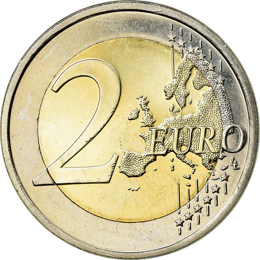 Finlandia, 

2 euros, 

Bandera