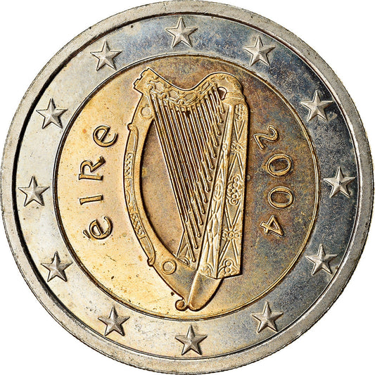 REPÚBLICA DE IRLANDA,

2 euros,

2004