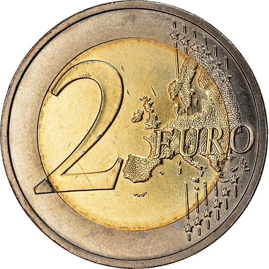 Portugal, 
  
  2 euros, 
  
  Jardín botánico de Ajuda