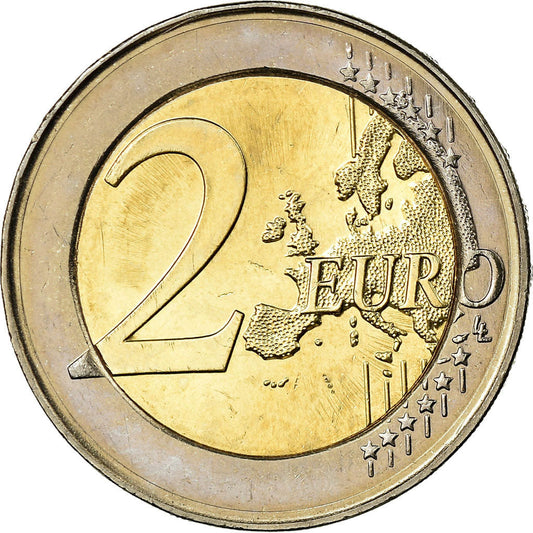Acuñar, 
  
  Eslovaquia, 
  
  2 euros