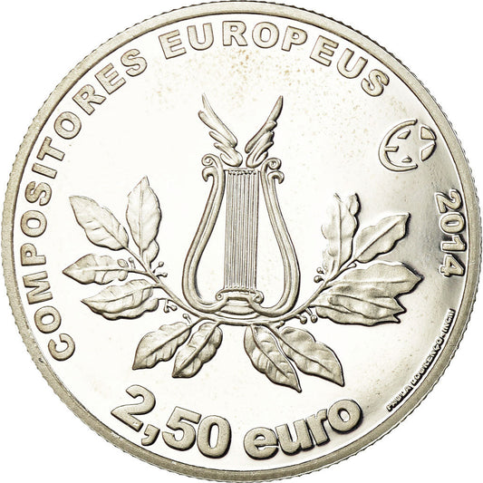 Portugal, 
  
  2,5 euros, 
  
  Marcos Antonio Portugal
