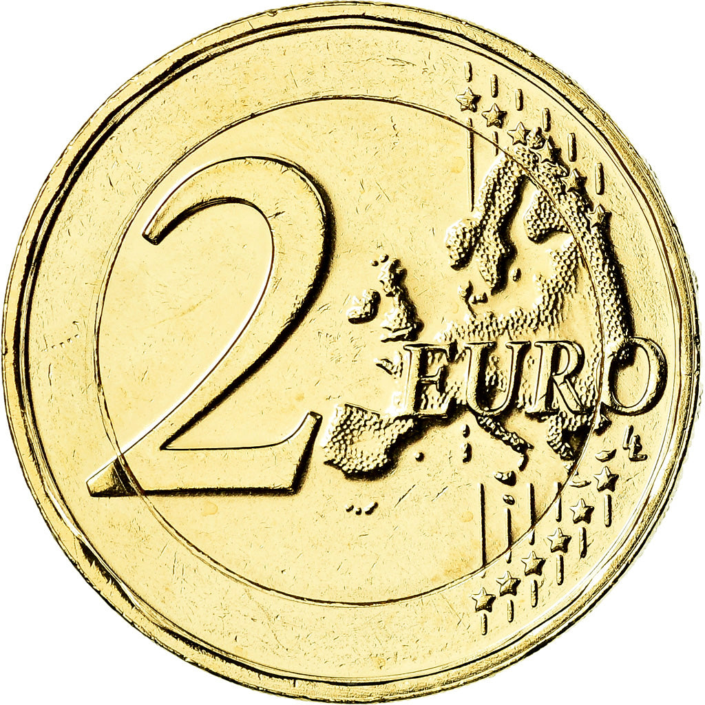 Luxemburgo, 
  
  2 euros, 
  
  200 años Guillaume II