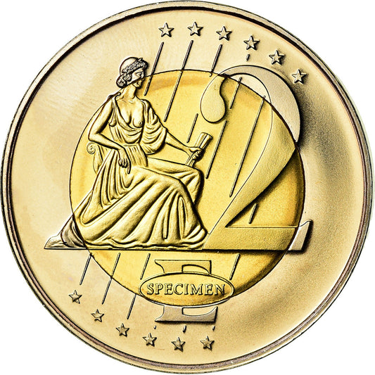 Estonia, 

2 euros, 

2003