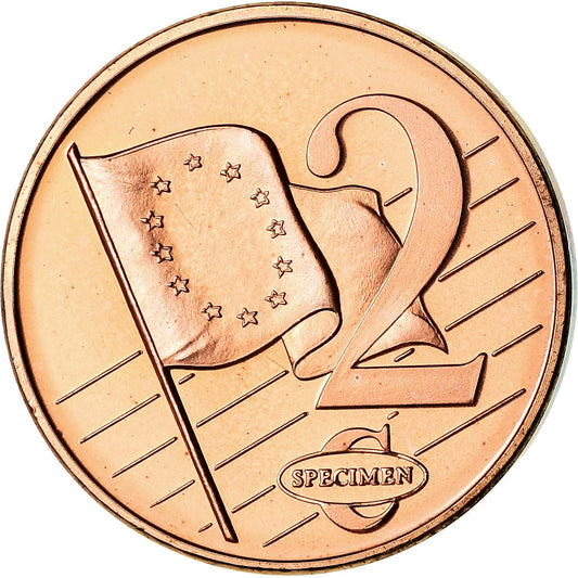 Gran Bretaña, 

2 céntimos de euro, 

2002