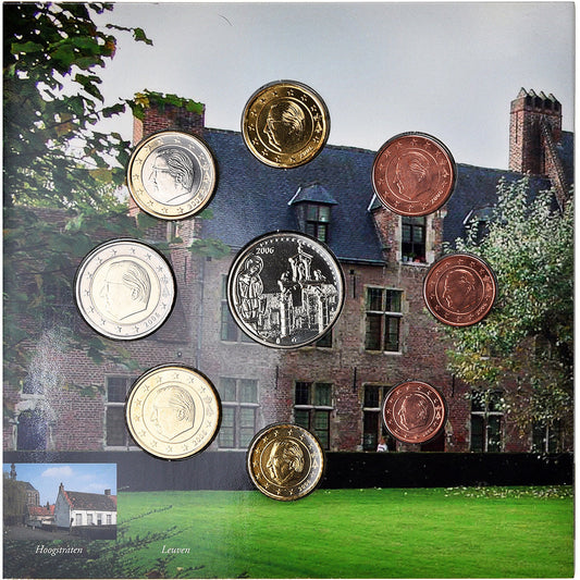 Bélgica, 
  
  1 céntimo a 2 euros, 
  
  Les Beguinages Flamands