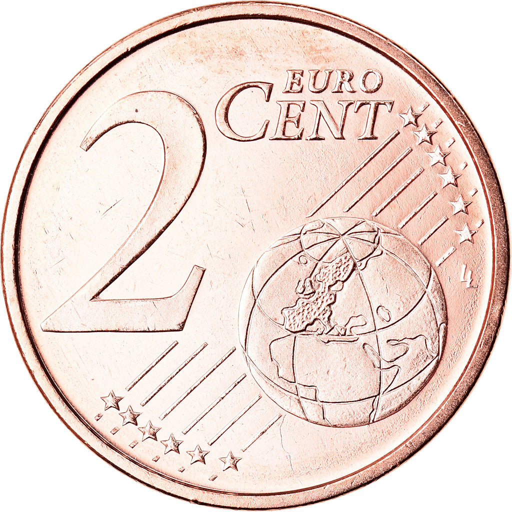 España, 

2 céntimos de euro, 

2013