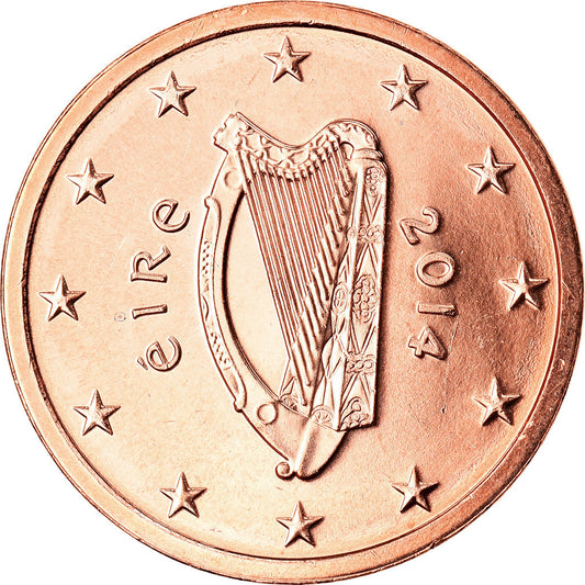 REPÚBLICA DE IRLANDA,

2 céntimos de euro,

2014