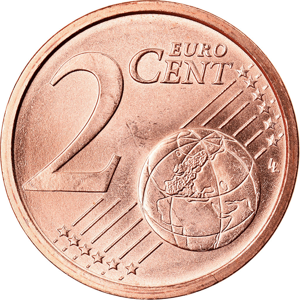 Italia, 

2 céntimos de euro, 

2015