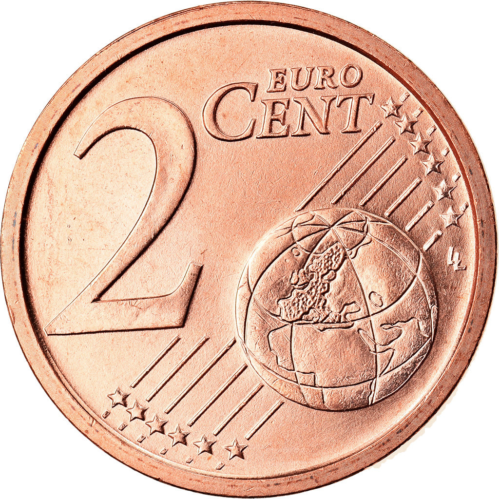 Italia, 

2 céntimos de euro, 

2016