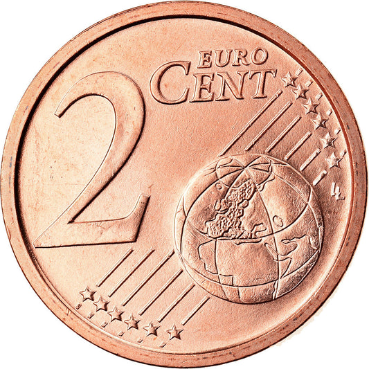 Italia, 

2 céntimos de euro, 

2016