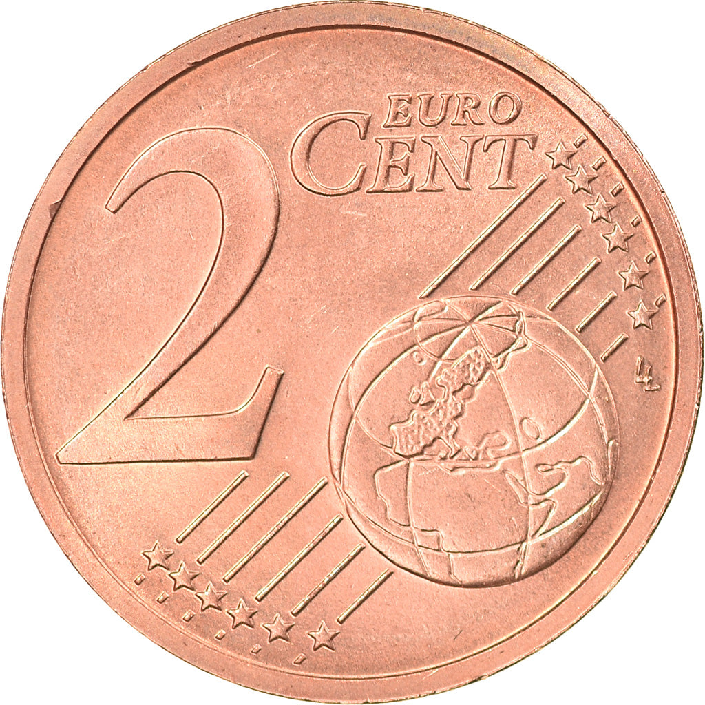 Estonia, 

2 céntimos de euro, 

2018