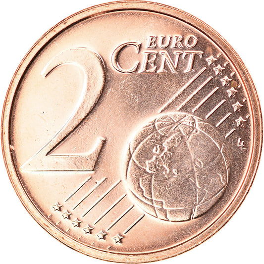 Países Bajos, 

2 céntimos de euro, 

2019