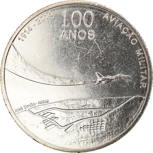 Portugal, 
  
  2-1/2 euros, 
  
  100 años de aviación militar