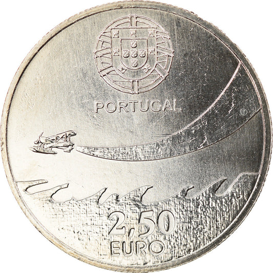 Portugal, 
  
  2-1/2 euros, 
  
  100 años de aviación militar