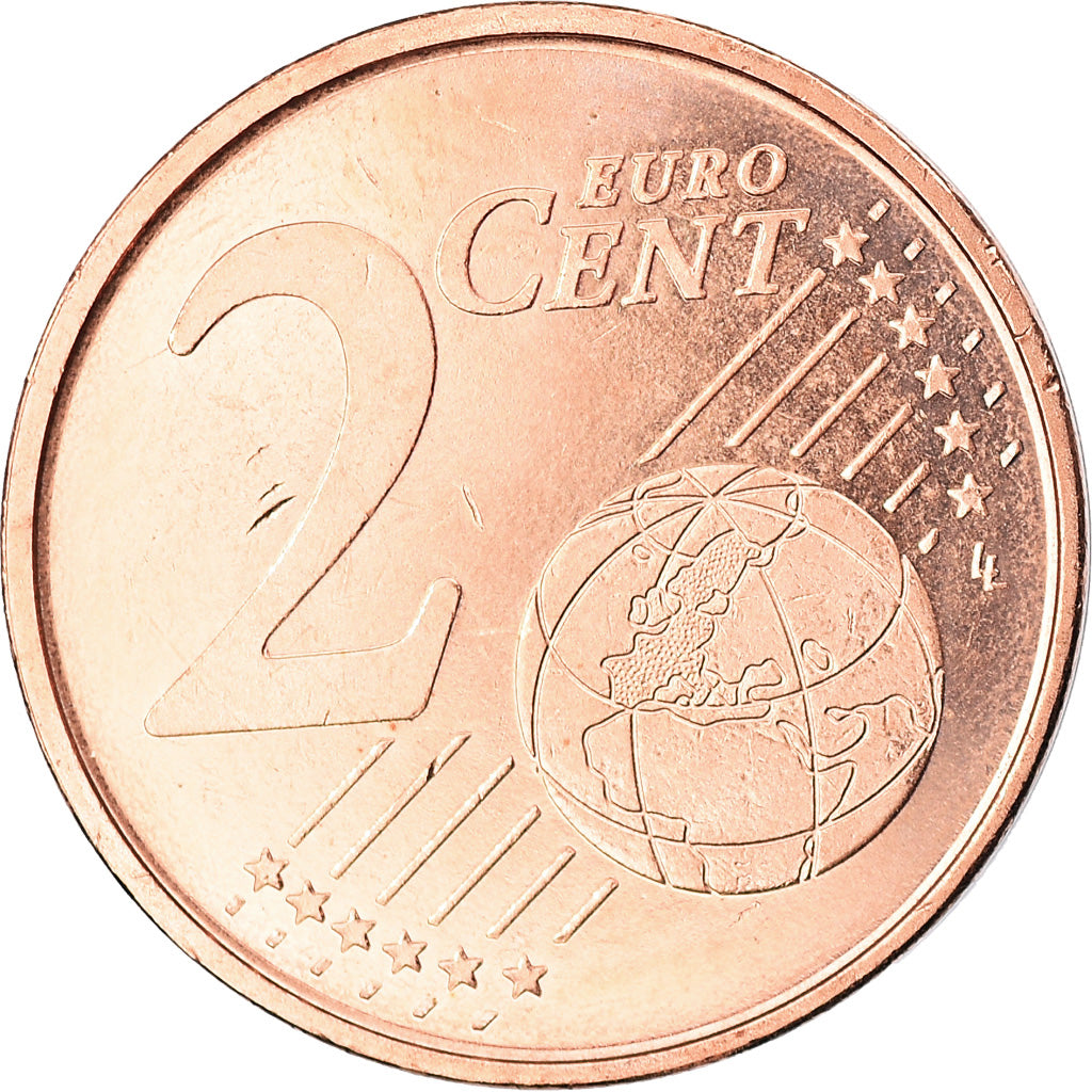 España, 

2 céntimos de euro, 

2019