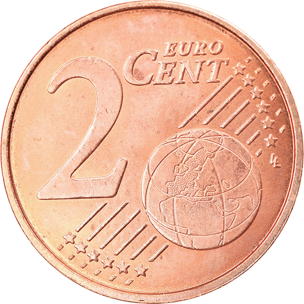 España, 

2 céntimos de euro, 

2020