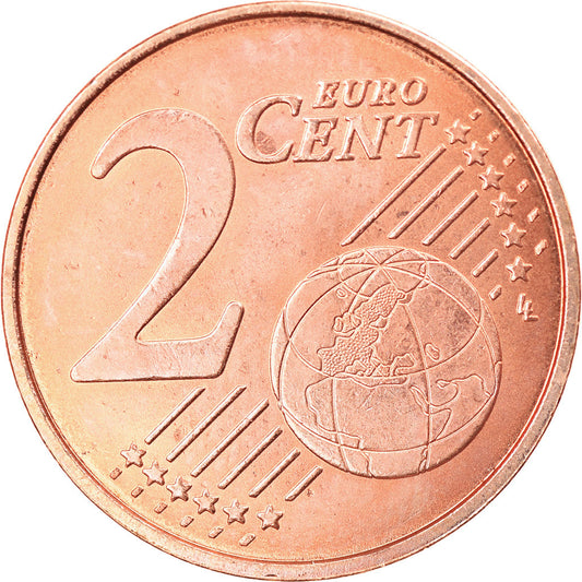 España, 

2 céntimos de euro, 

2020