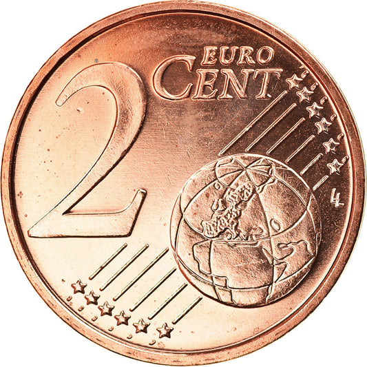 ALEMANIA - REPÚBLICA FEDERAL, 

2 céntimos de euro, 

2016