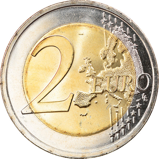 Lituania, 
  
  2 euros, 
  
  Vilna