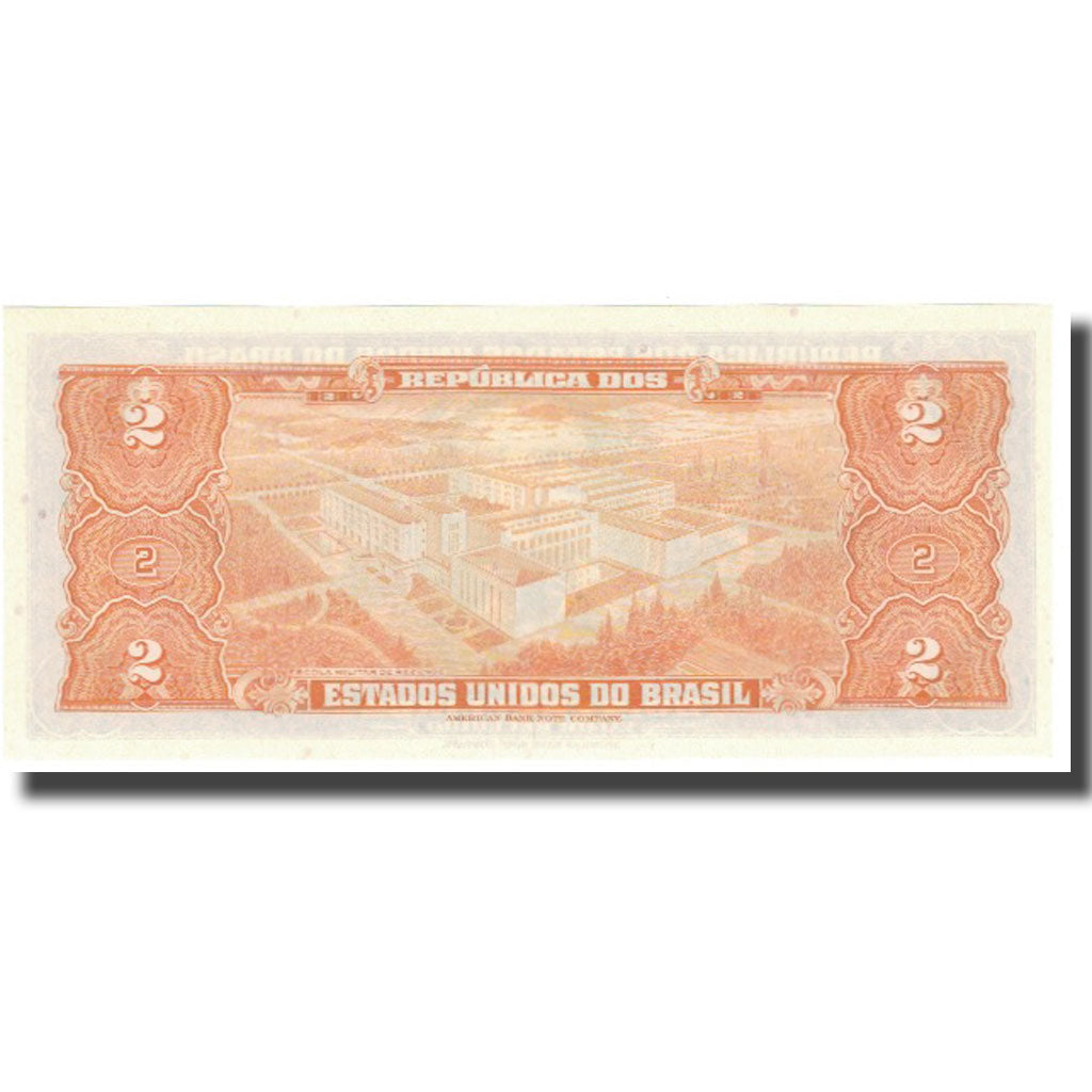 billete de banco, 
  
  Brasil, 
  
  2 cruzeiros
