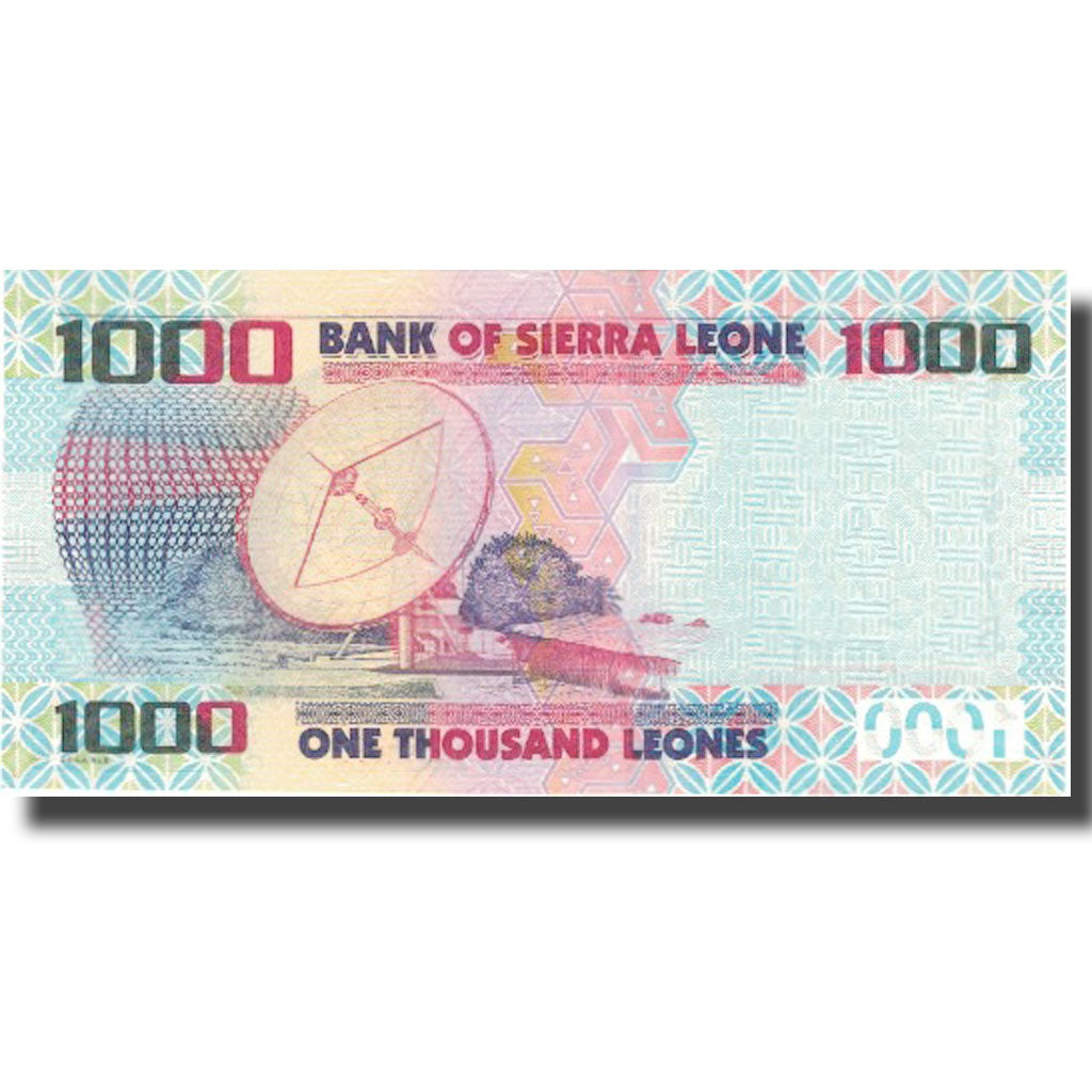 billete de banco, 
  
  Sierra Leona, 
  
  1000 Leones