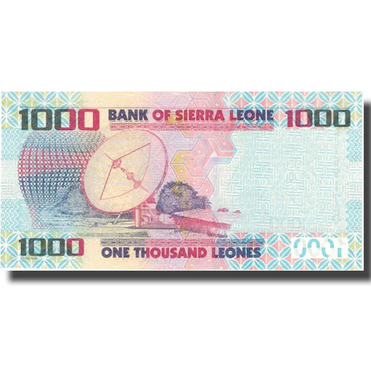 billete de banco, 
  
  Sierra Leona, 
  
  1000 Leones