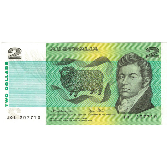 Billete de Australia de 2 dólares