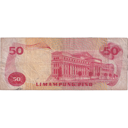 Billete de banco, Filipinas, 

50 Pisos