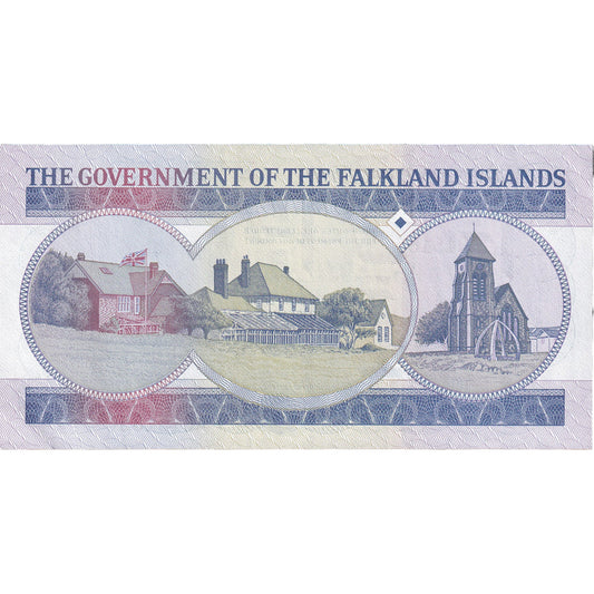 Billete de banco,

Islas Malvinas,

1 libra