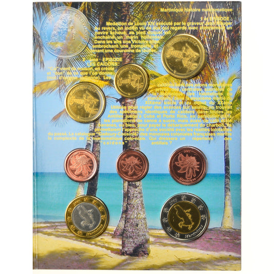 Martinica,

1 céntimo a 2 euros,

2005