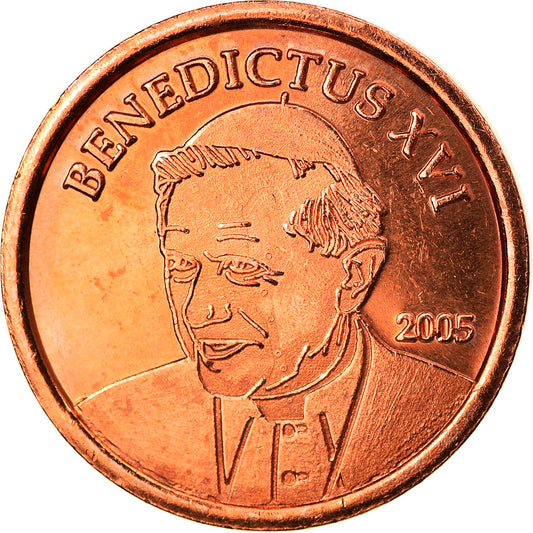Vaticano, 

2 céntimos de euro, 

Tipo 3