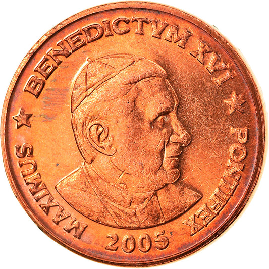 Vaticano, 

2 céntimos de euro, 

Tipo 5