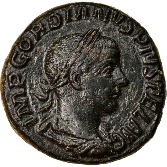 Moneda,

Gordiano III,

Como