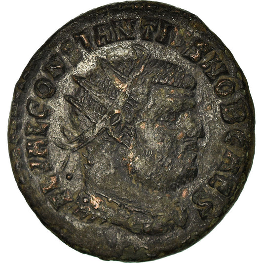 Acuñar, 
  
  Constancio I, 
  
  Aureliano