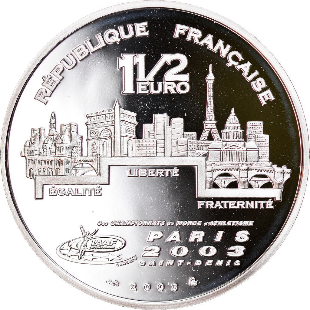 Francia, 

1 euro y medio, 

Salto de altura