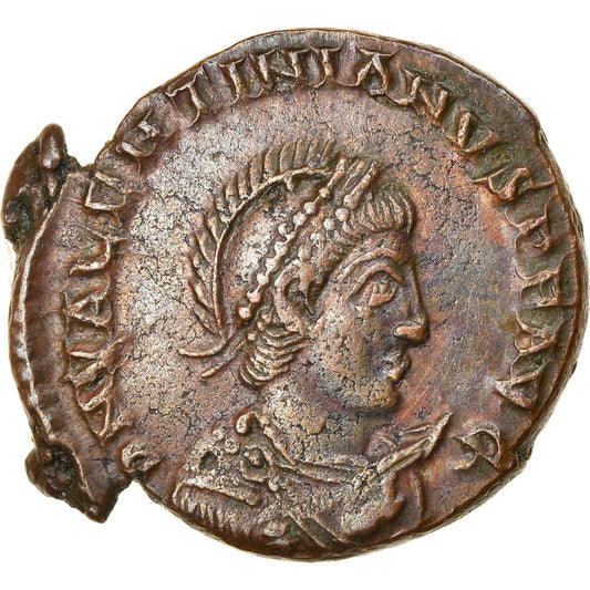 Acuñar, 
  
  Valentiniano II, 
  
  Maiorina pecunia