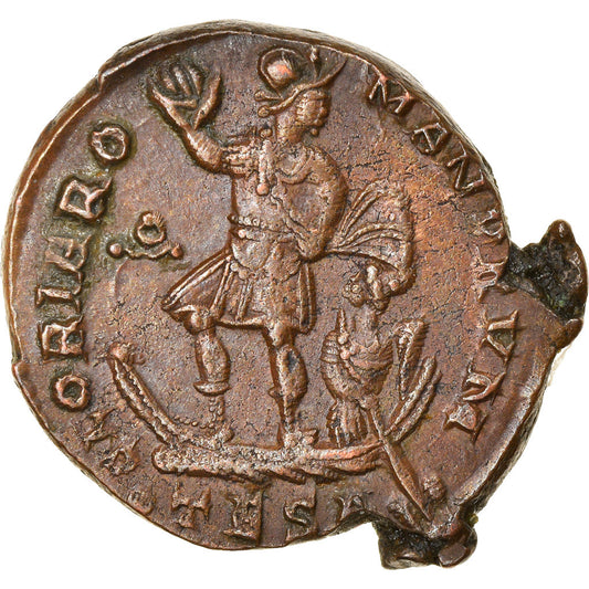 Acuñar, 
  
  Valentiniano II, 
  
  Maiorina pecunia