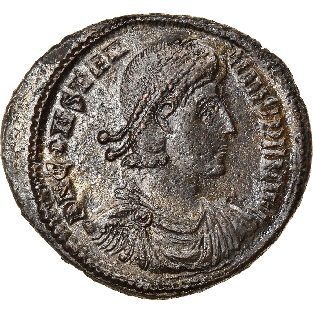 Acuñar, 
  
  Constancio II, 
  
  maiorina