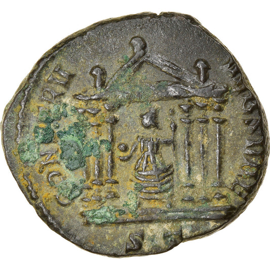 Acuñar, 
  
  Majencio, 
  
  Follis